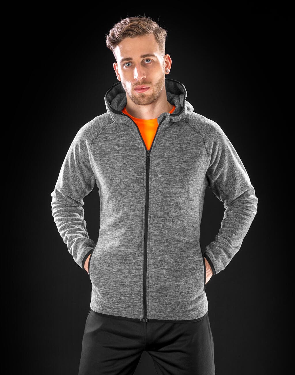 Men's Microfleece Hoodi - vue 3