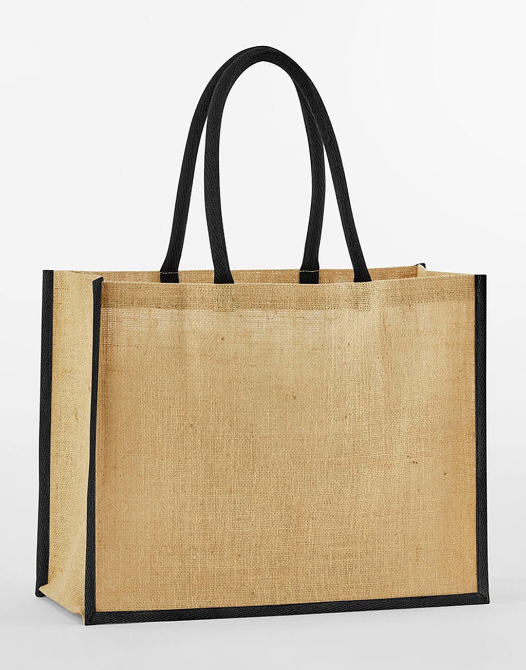 Natural Starched Jute Classic Shopper - vue 6