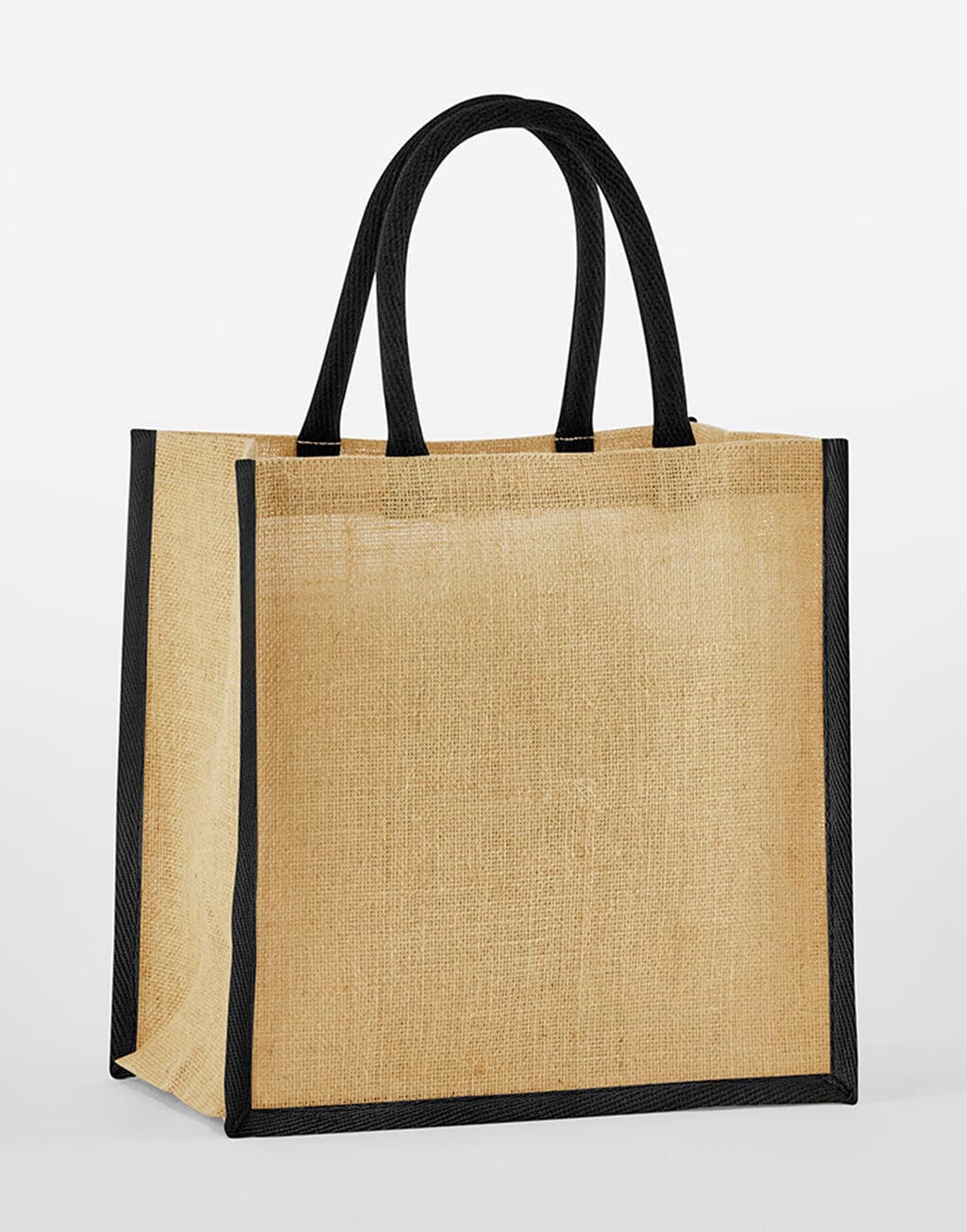 Natural Starched Jute Mini Gift Bag - vue 4
