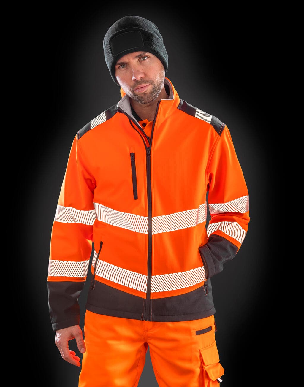 Printable Ripstop Safety Softshell - vue 2