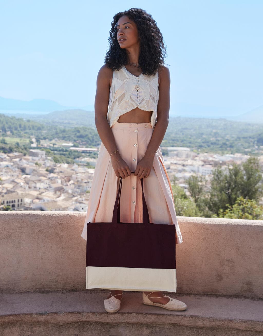 EarthAware® Organic Contrast Shopper - vue 3
