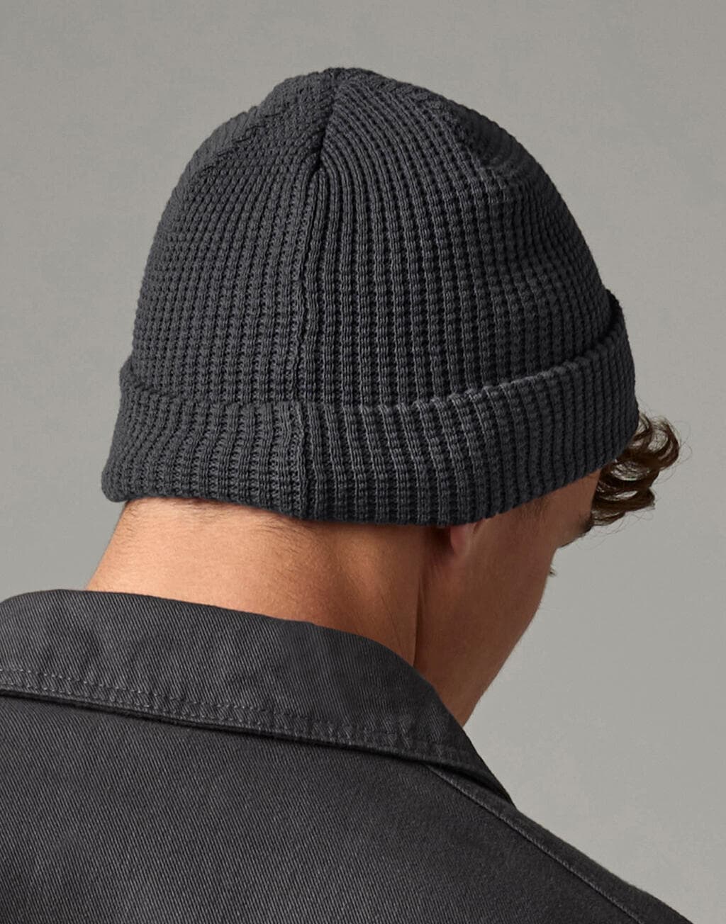 Organic Cotton Waffle Beanie - vue 5