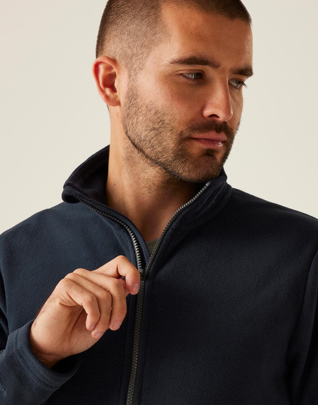 Honestly Made Recycled Full Zip Microfleece - vue 5