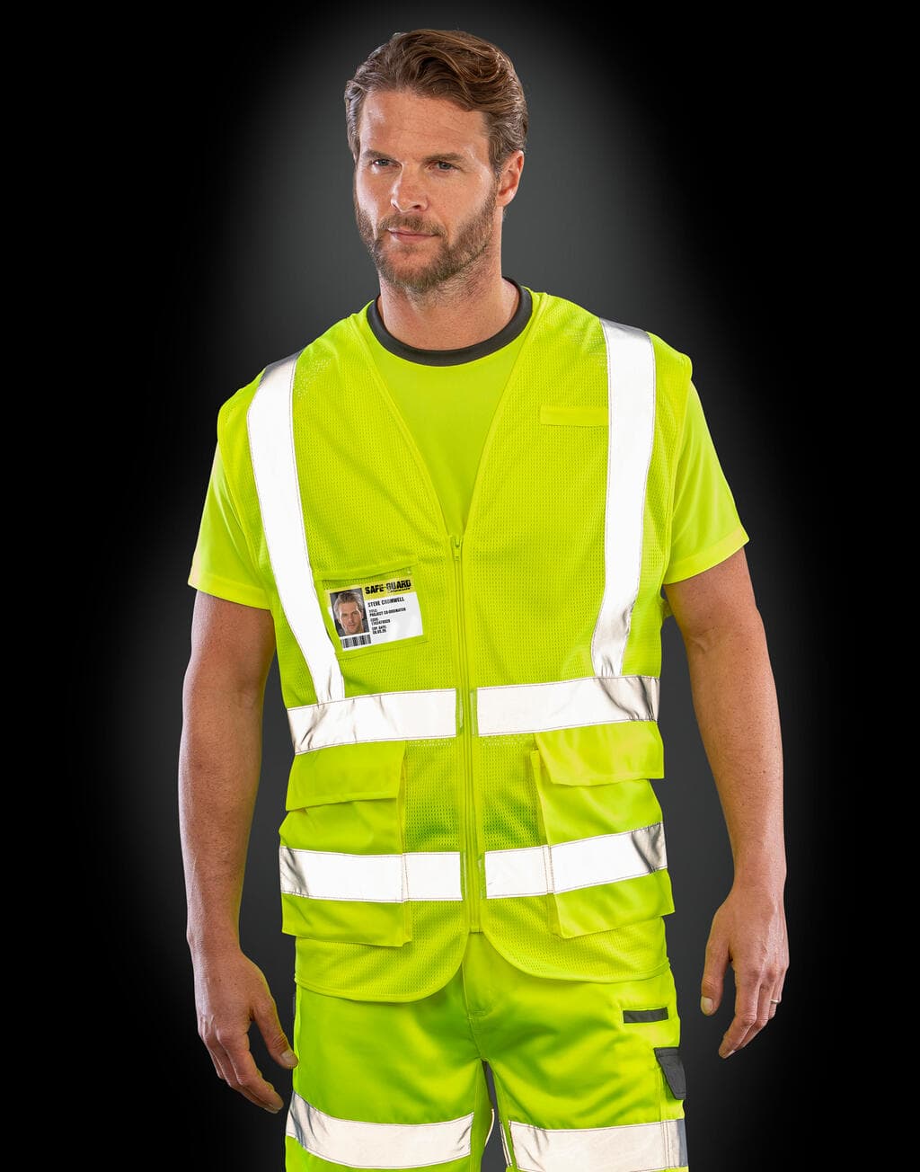 Executive Cool Mesh Safety Vest - vue 3