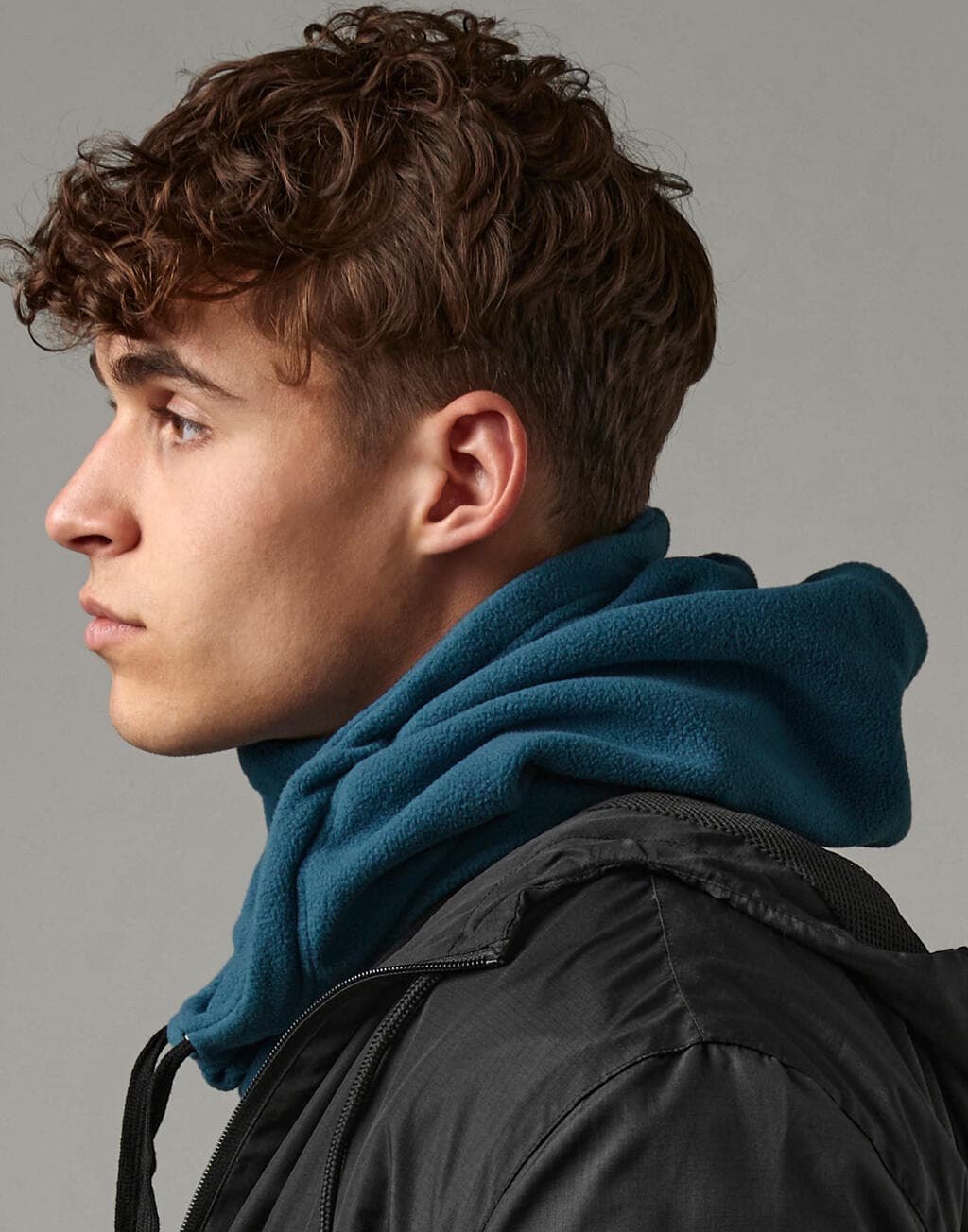 Recycled Fleece Hood - vue 2