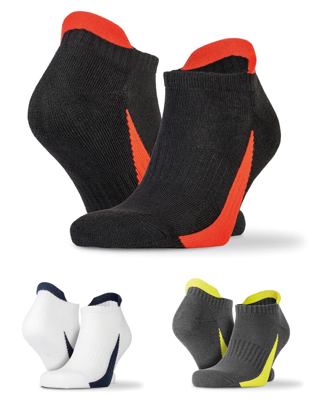 3-Pack Sneaker Socks - vue 3
