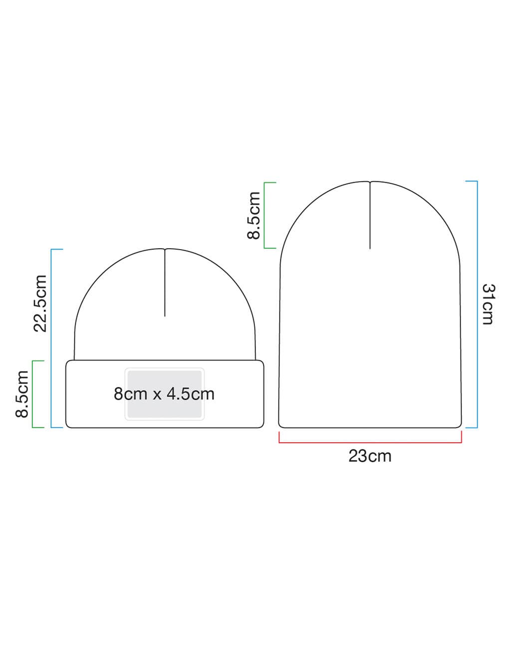Removable Patch Thinsulate™ Beanie - vue 2
