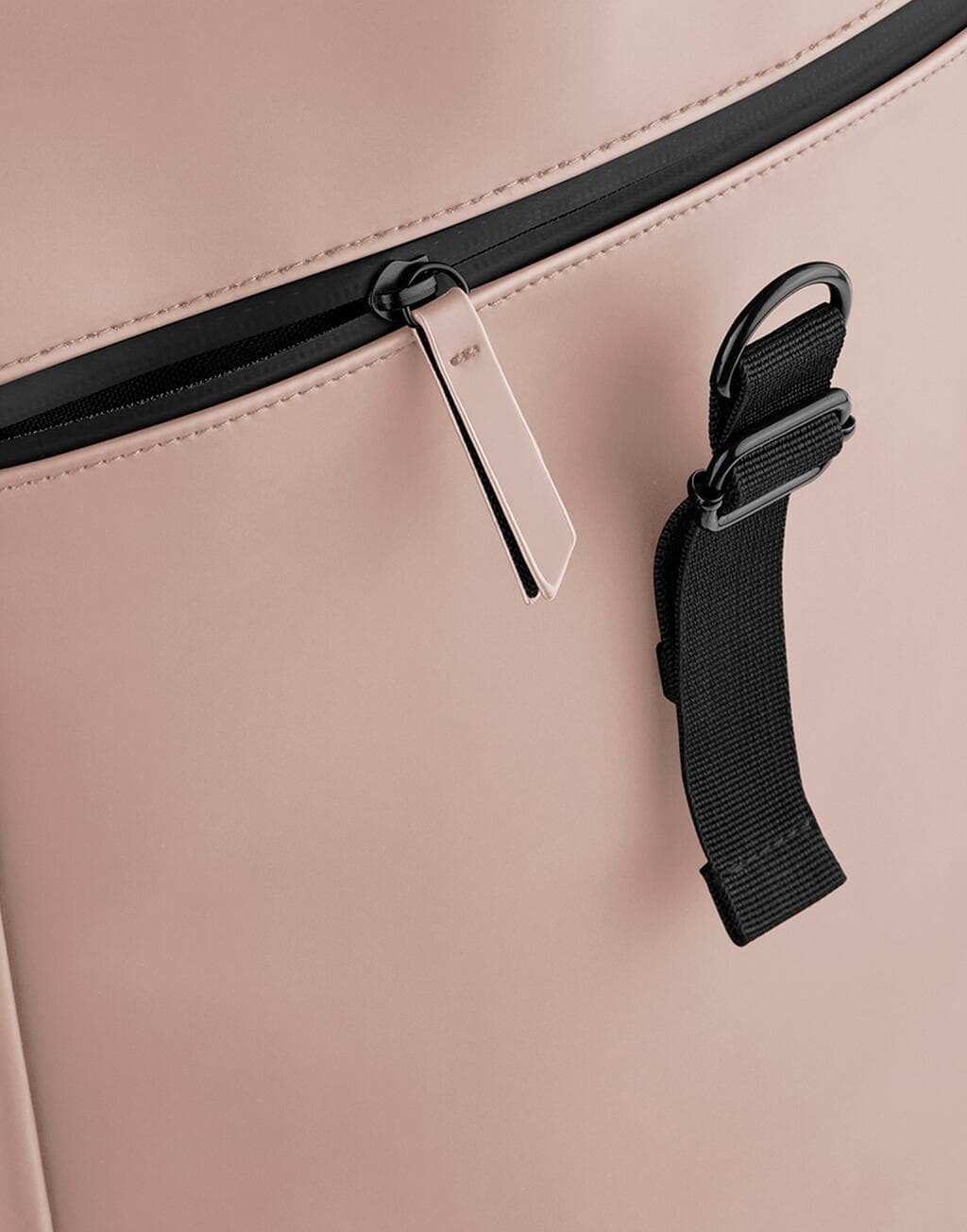 Matte PU Rolltop Backpack - vue 6