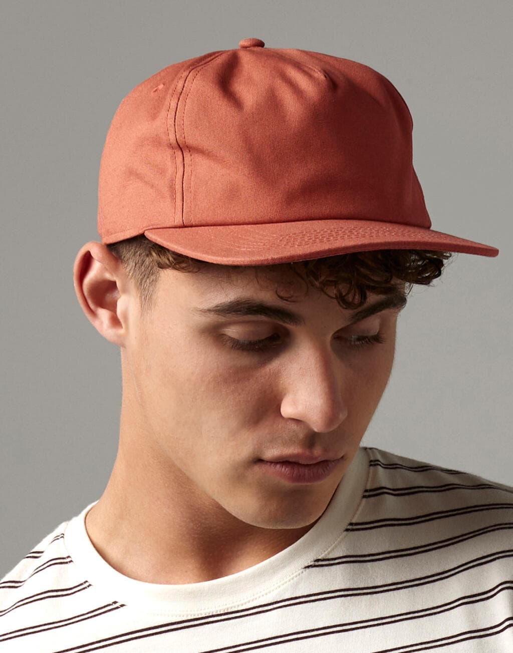 Organic Cotton Unstructured 5 Panel Cap - vue 4