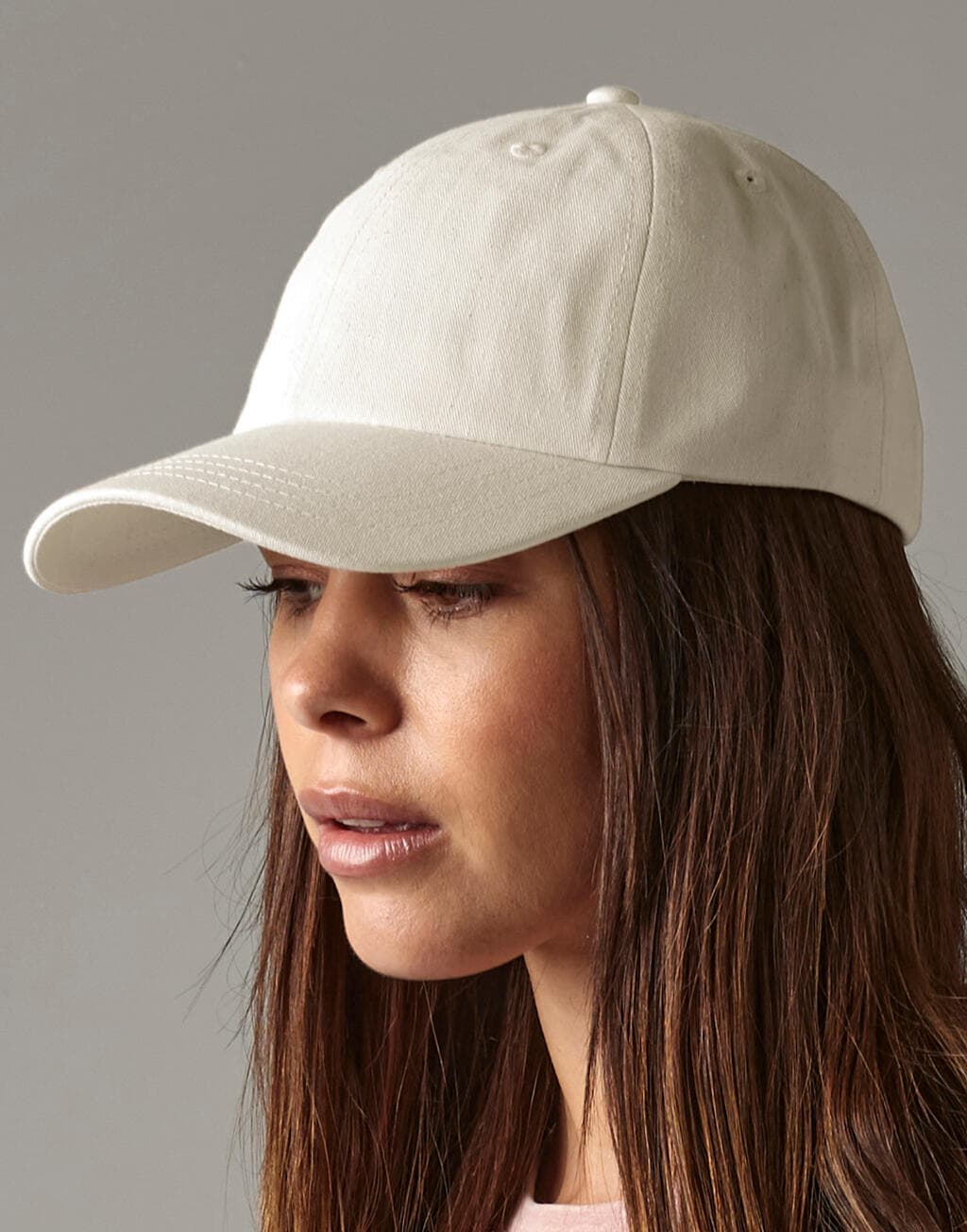 Organic Cotton 6 Panel Dad Cap - vue 3