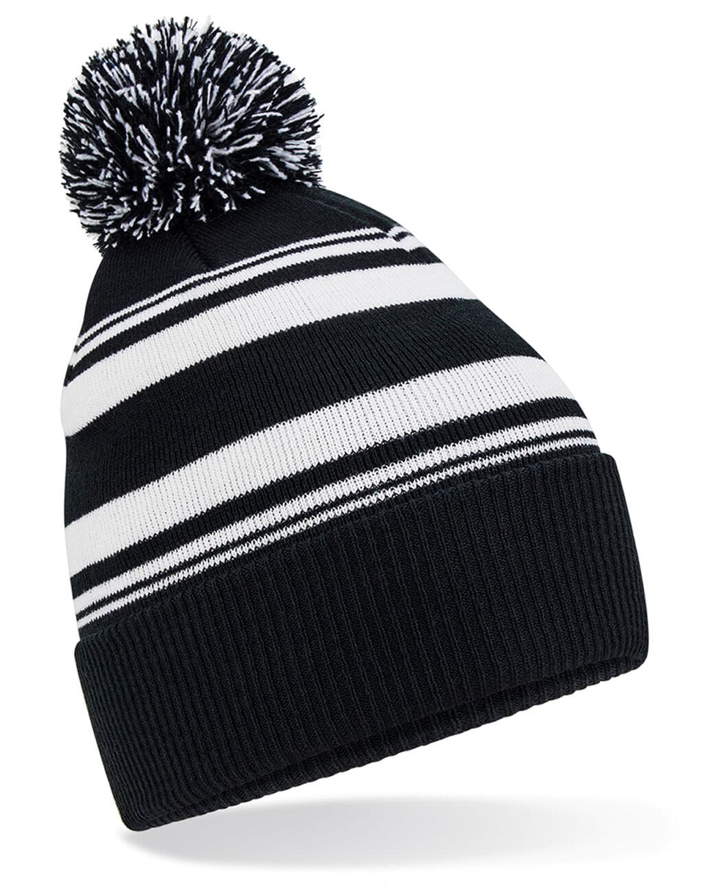 Striped Fan Beanie - vue 4
