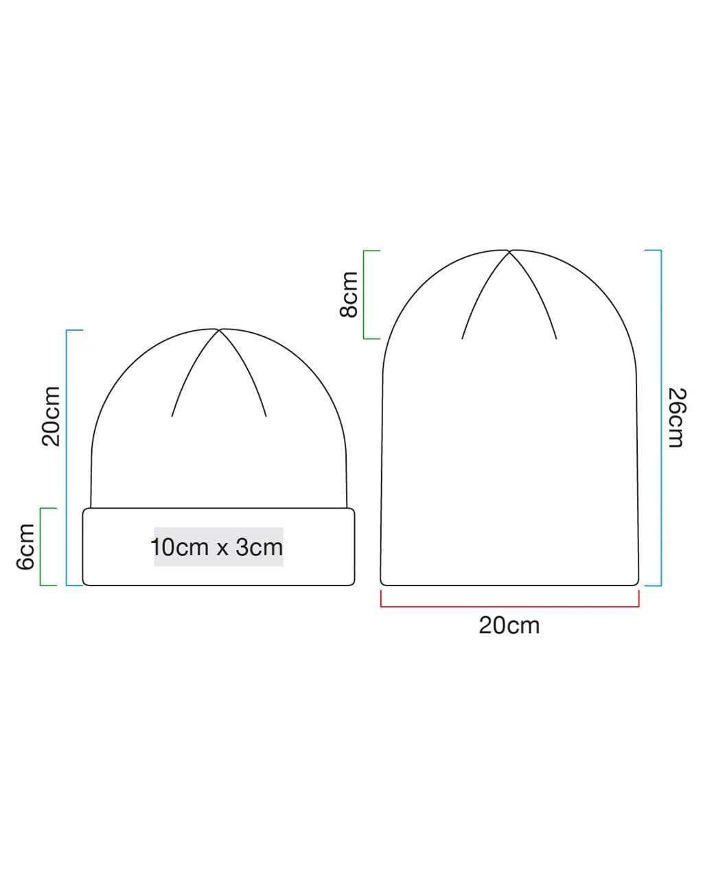Polylana® Ribbed Beanie - vue 5