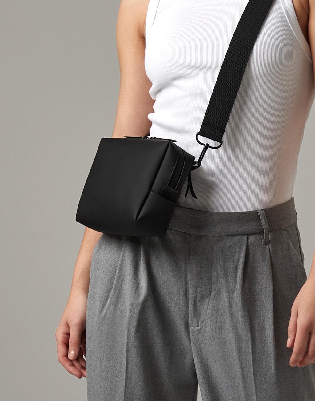 Matte PU Cross Body Bag - vue 2